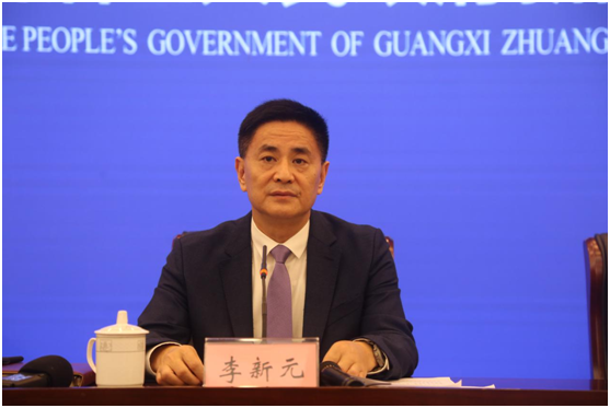 贵港市委书记,市人大常委会主任李新元(东博社 谭紫芳/摄)