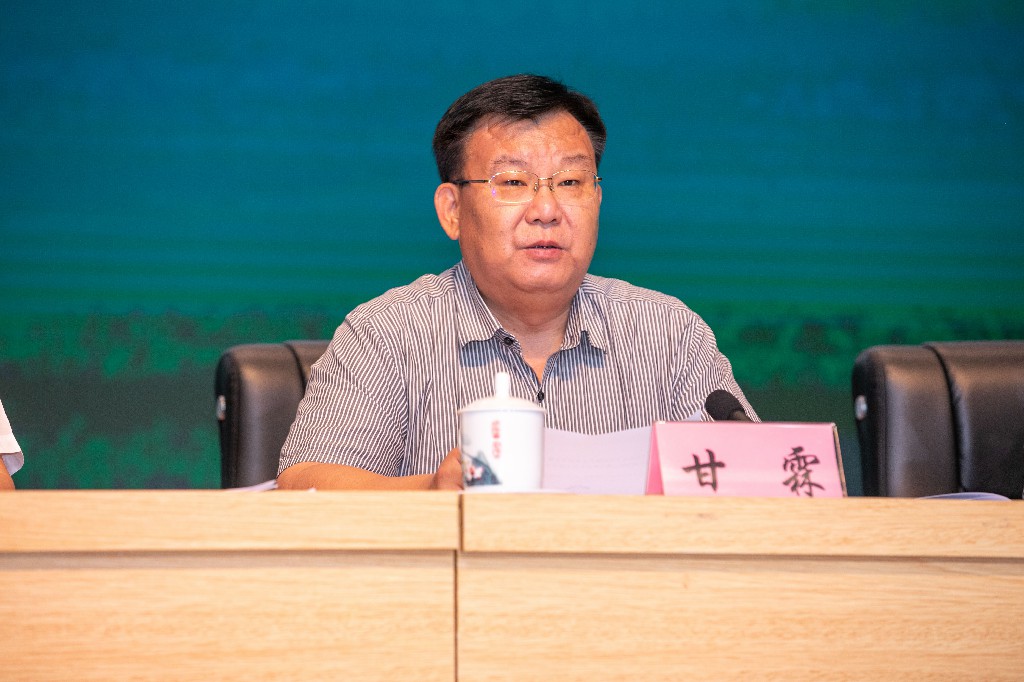 广西壮族自治区文化和旅游厅党组书记,厅长甘霖(图源:贵港市文化旅游