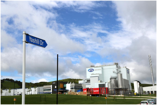 蒙牛雅士利在新西兰布局的工厂（图源：大公网）