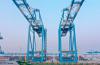 重大项目建设|钦州自动化集装箱码头新岸桥进行实船测试